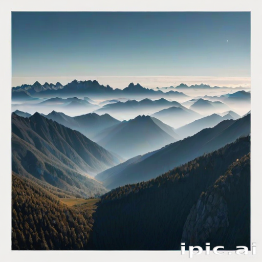 transparent mountains