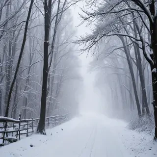 snowing iphone wallpaper