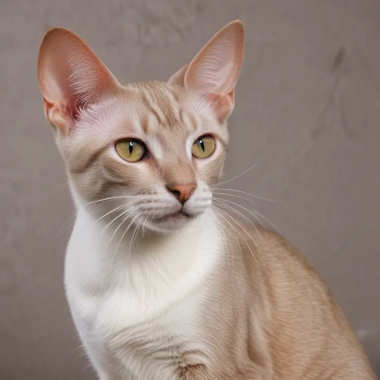 oriental bicolor cat breed