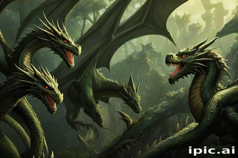 dragons background