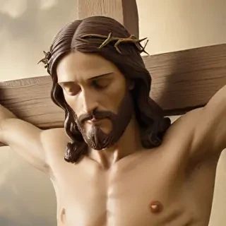 picture of jesus on cross