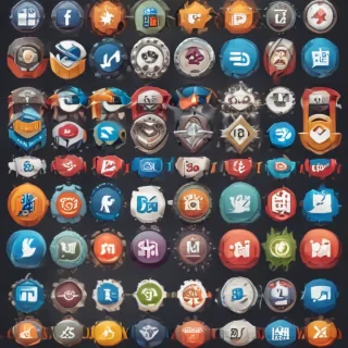 social media icons