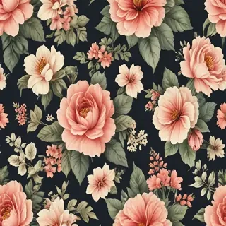 vintage flowers png