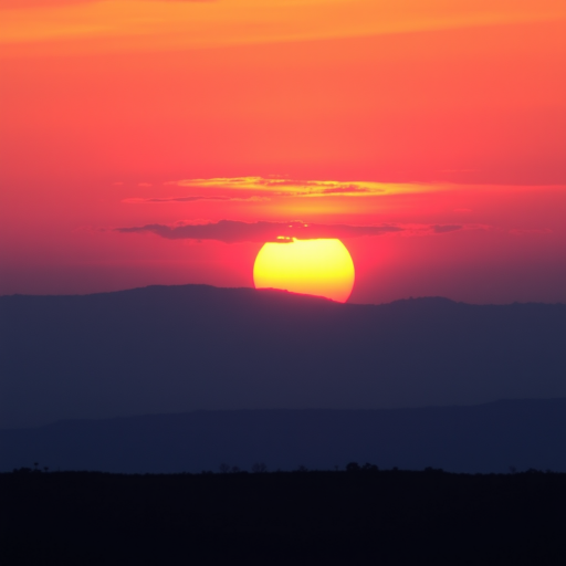 cute sunset wallpaper