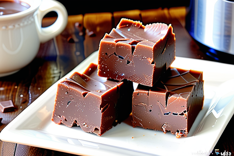 microwave fudge without condensed milk