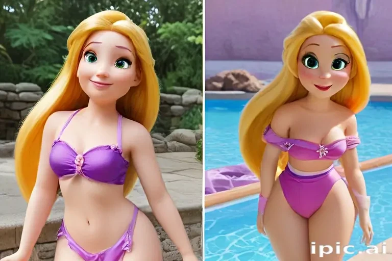 rapunzel bikini