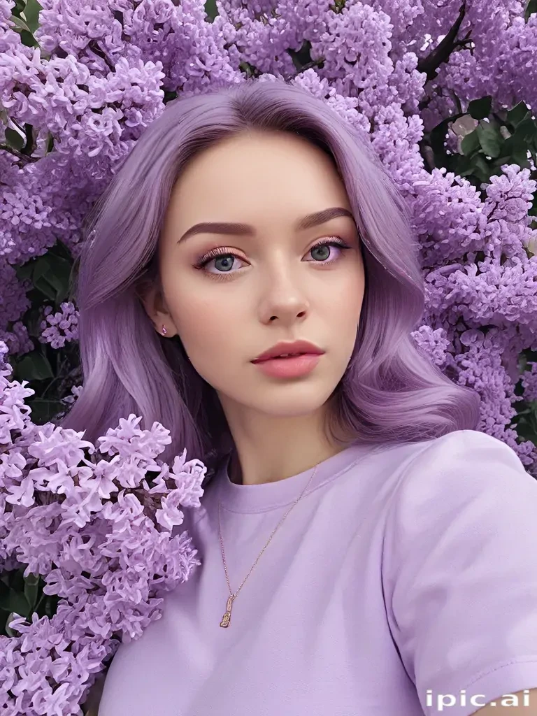 lilac aesthetic
