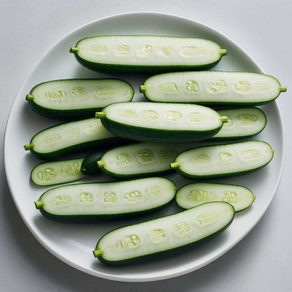 what to put on cucumbers for a snack