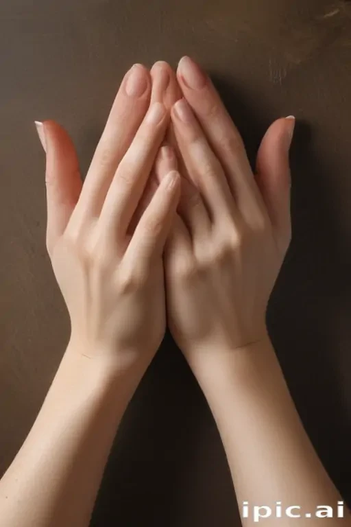 hands reaching
