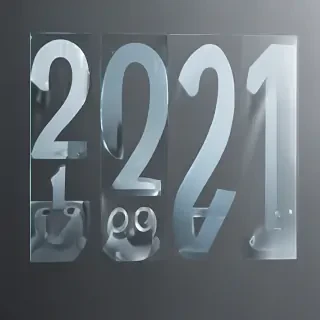 transparent numbers