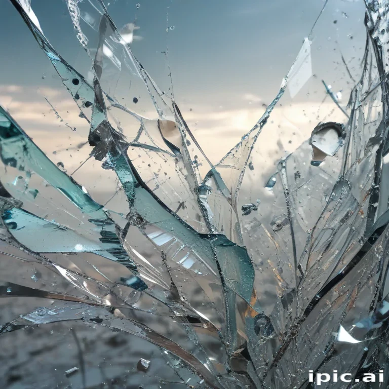 wallpaper broken glass