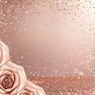 glitter rose gold background
