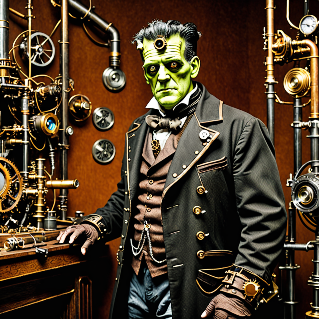 steampunk frankenstein labor