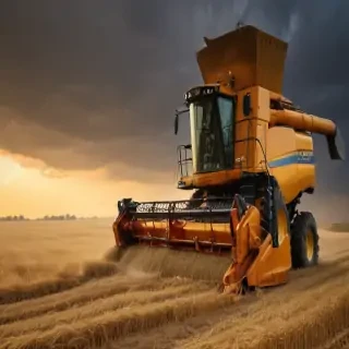 combine harvester
