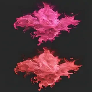 pink flames png
