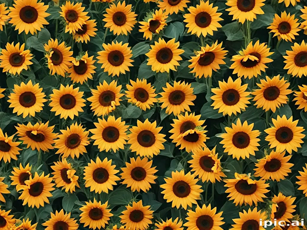 sunflowers aesthetic