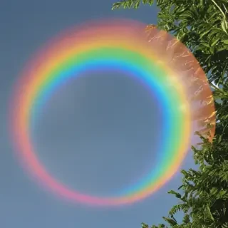 transparent rainbow