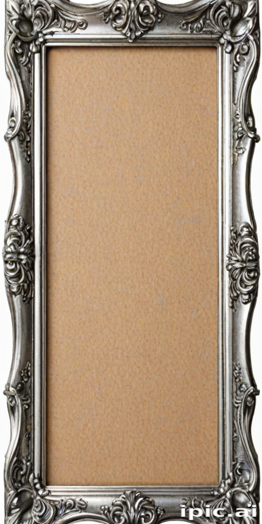 silver frame png
