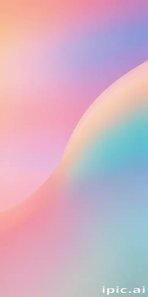 pastel gradient background
