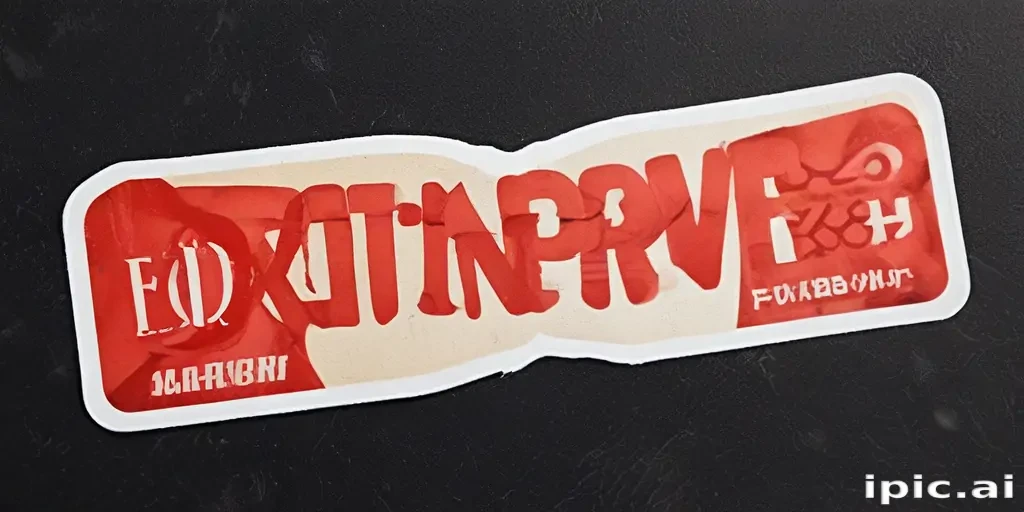 sticker texture