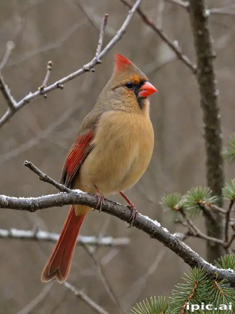 female cardinal
