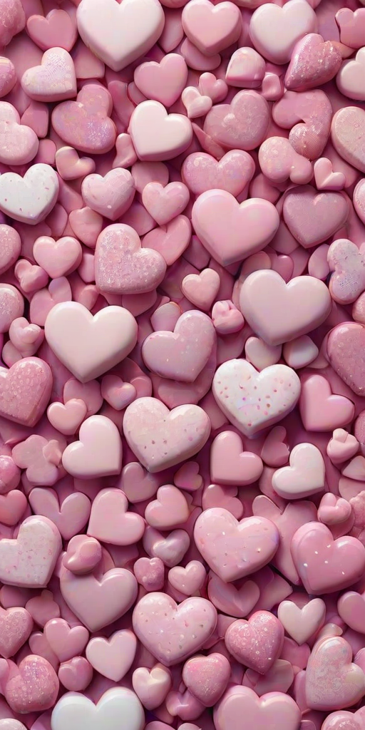 aesthetic hearts wallpaper