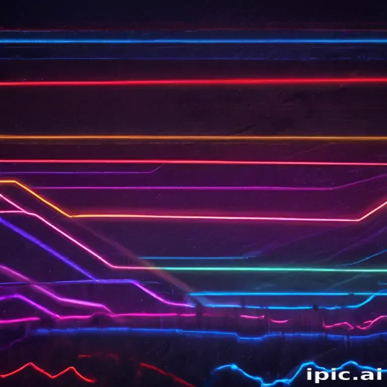neon color background