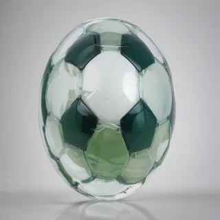 transparent soccer ball