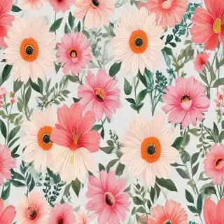 flowers clear background