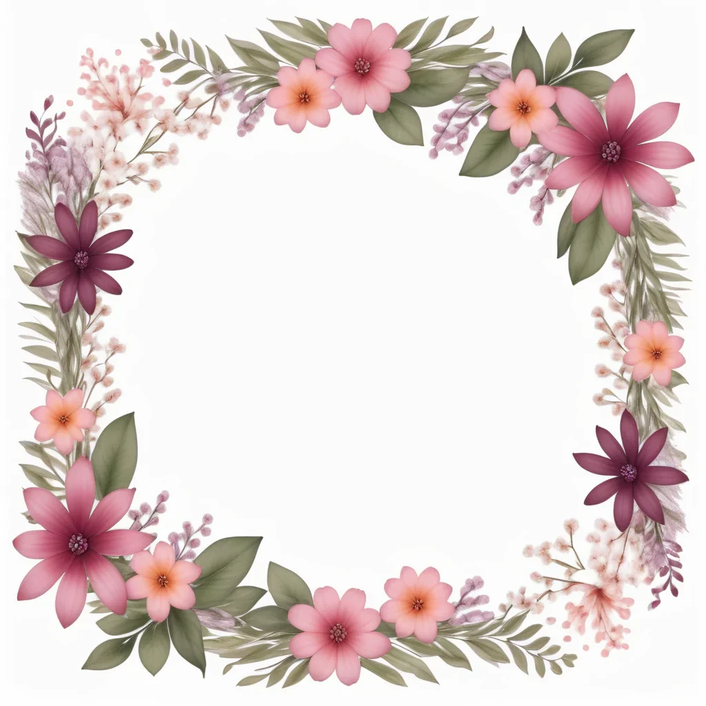 png flower border