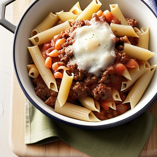 ground beef pasta recipes no tomato sauce
