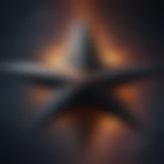 3d star wallpaper