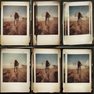 aesthetic polaroid frame