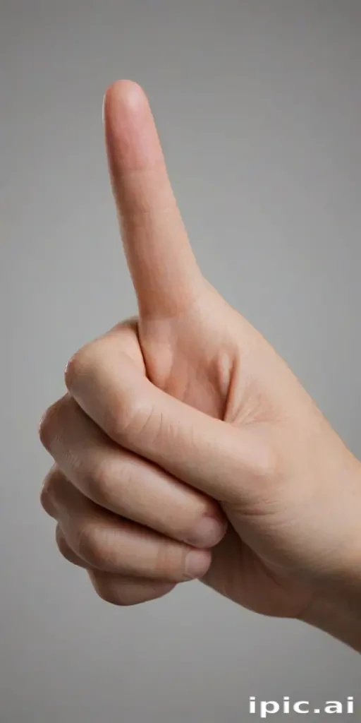 pointing finger png
