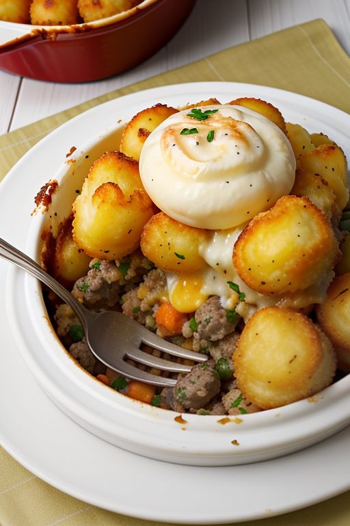 shepherd's pie with tater tots