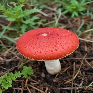 red mushroom