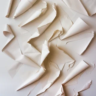 crumpled paper overlay