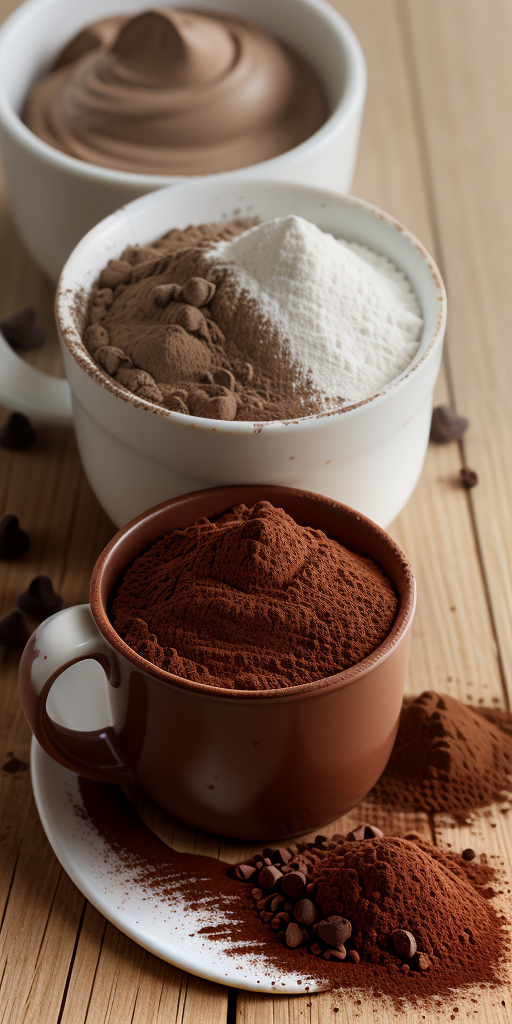 does cocoa powder have dairy