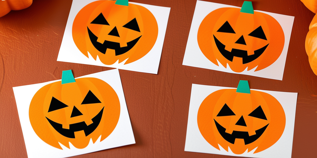 jack o lantern face printouts