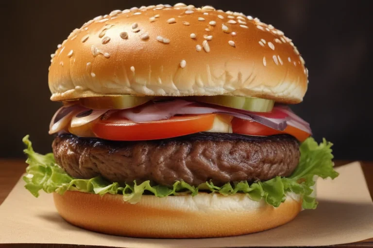 hamburger drawing