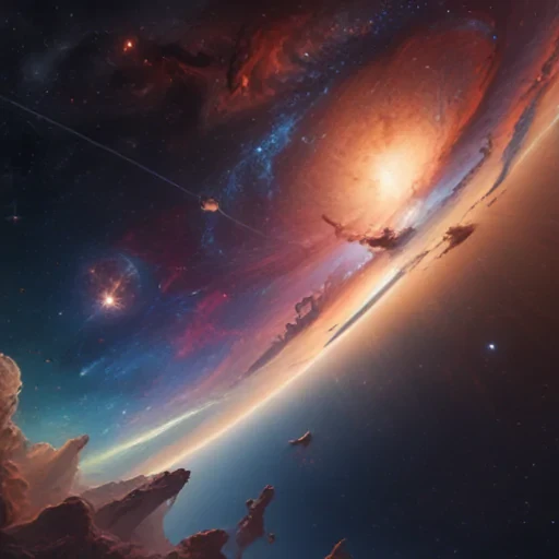 galactic background