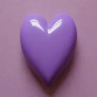 aesthetic purple heart