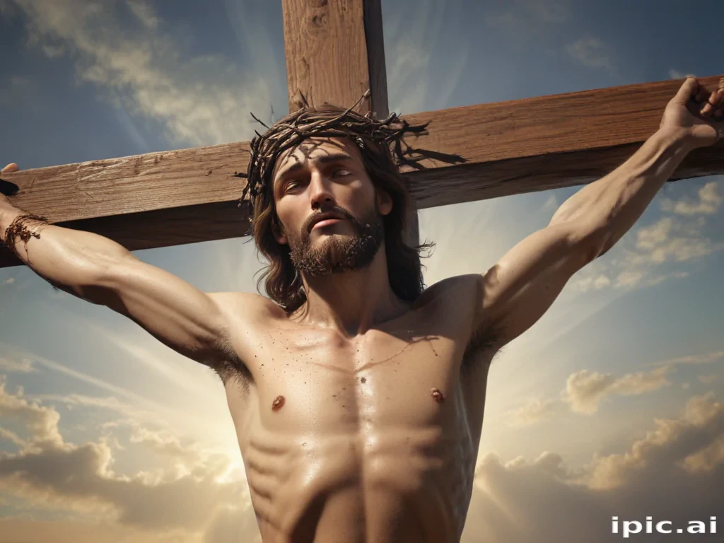 christ on the cross image