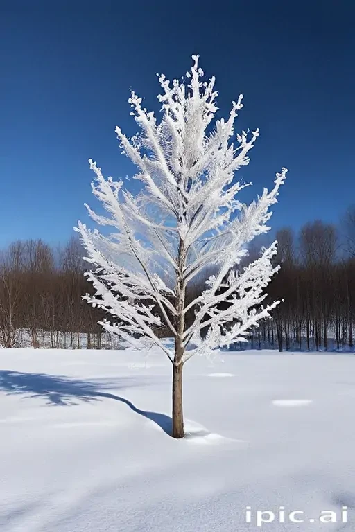 transparent snow