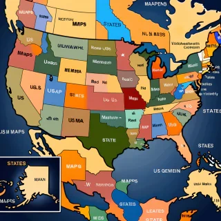 us maps with states
