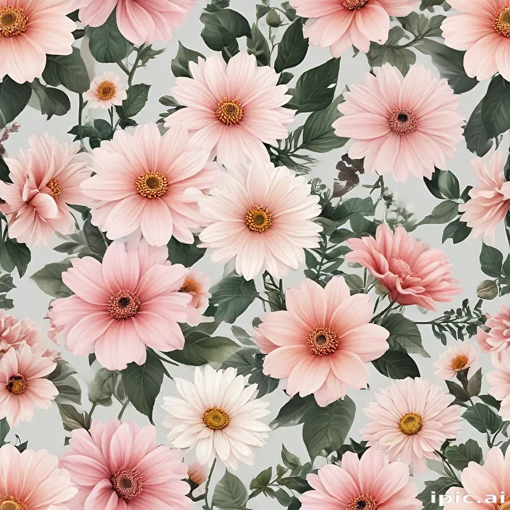 aesthetic flowers transparent