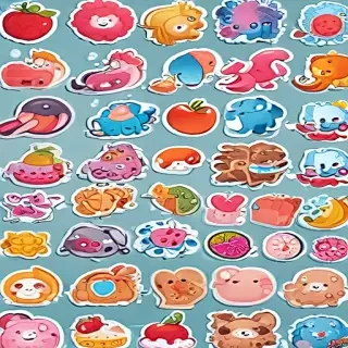 clipart of stickers