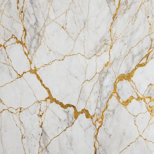 white and gold marble background