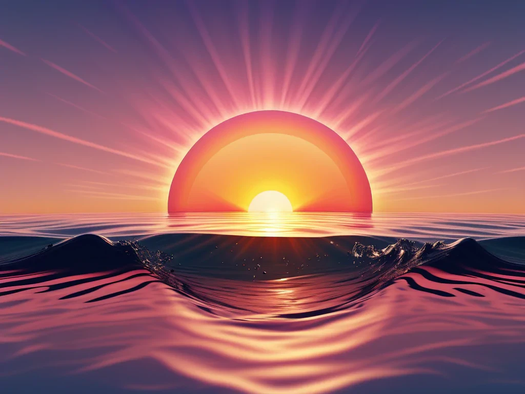 sunset phone wallpaper