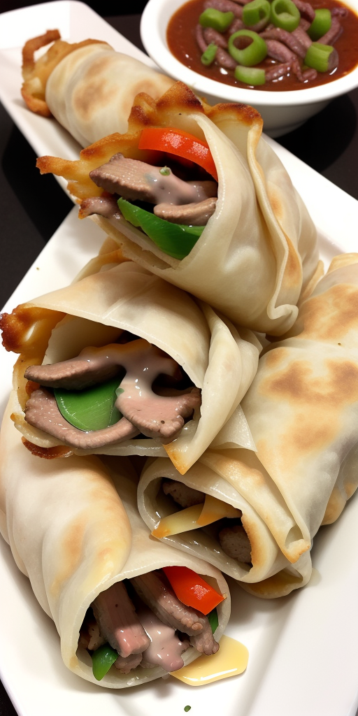 cheese steak egg rolls near me